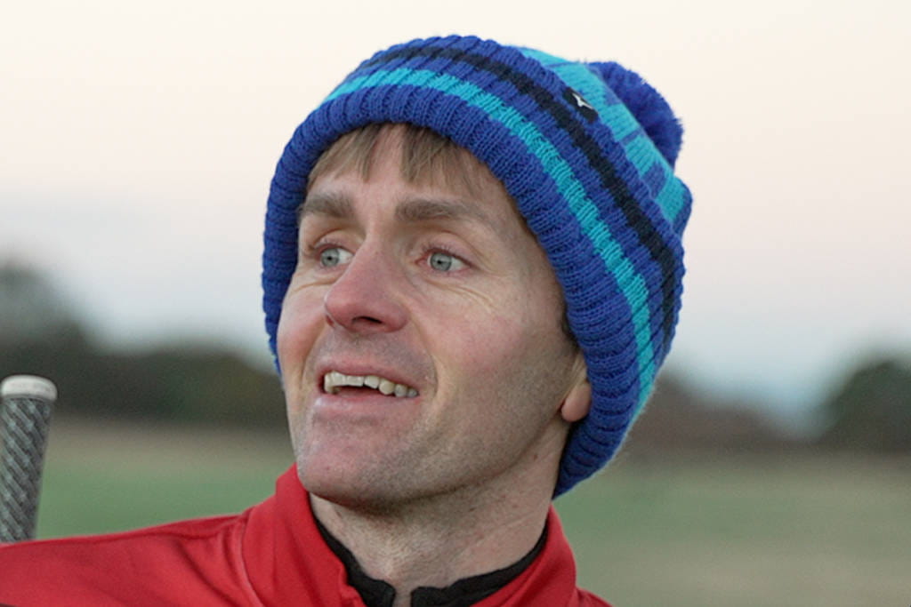 Speedgolfer Luke Willett